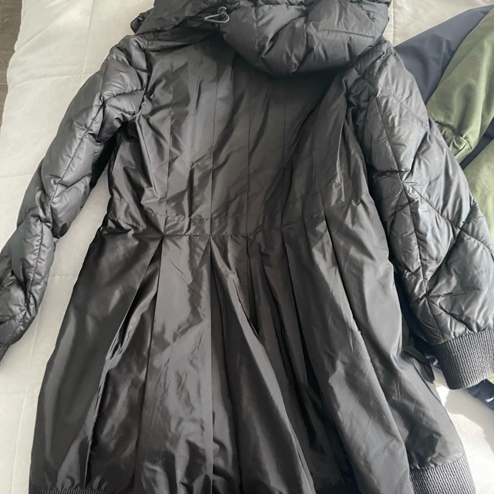 Black Moncler Coat
